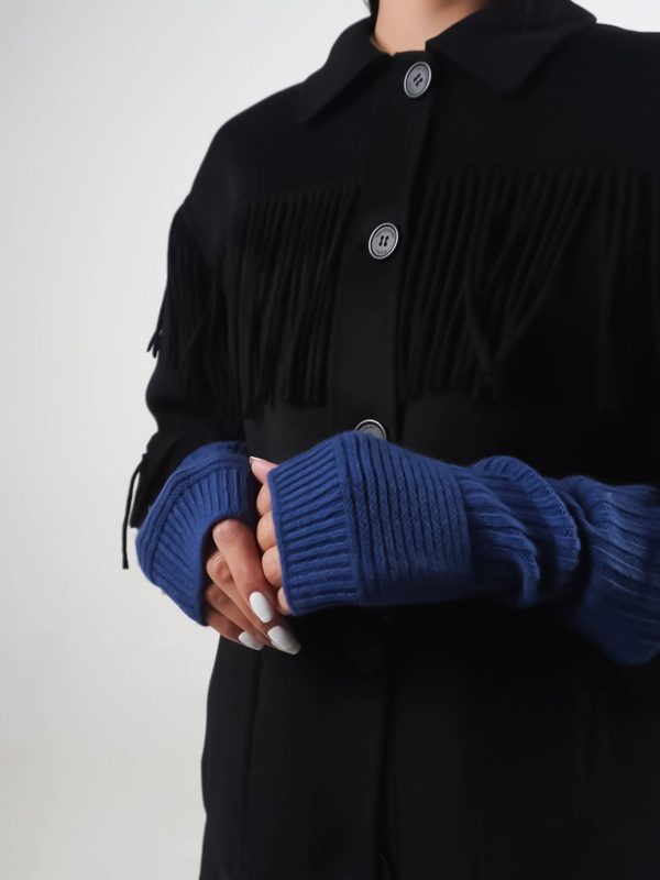 100% Mongolian cashmere hand warmer - front view | Avant Cashmere