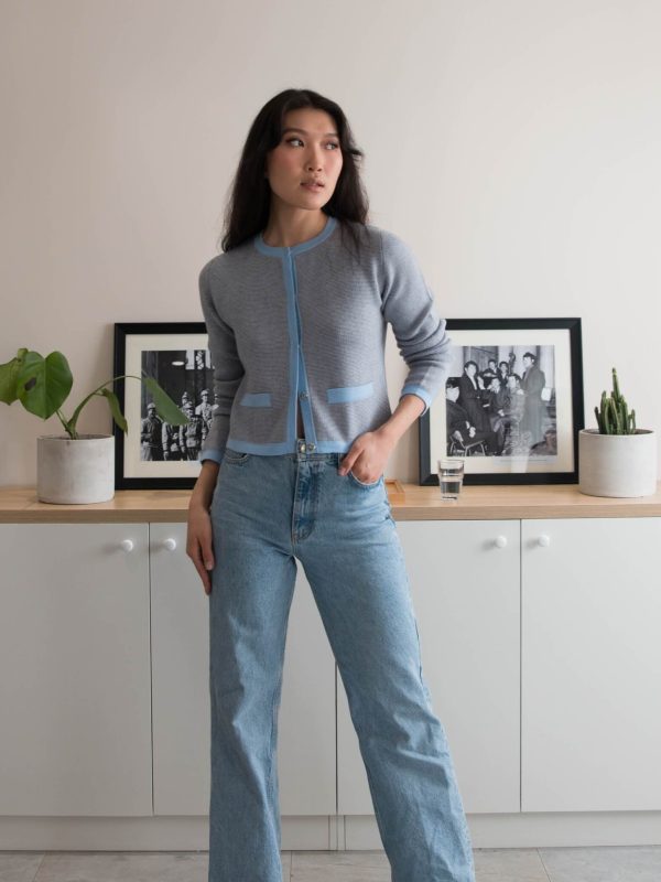 SHORT JACQUART JACKET - Image 3