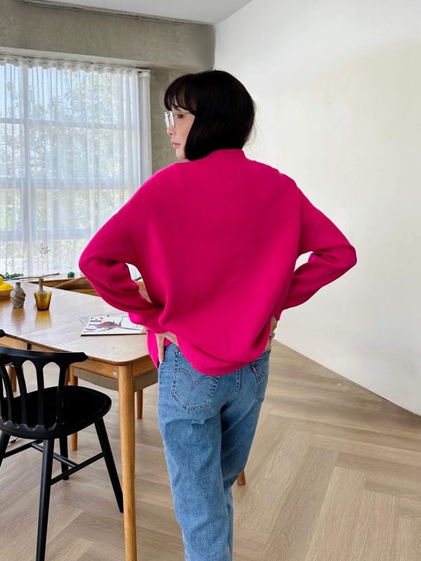 Jacquard knit cardigan /collection/ - Image 6