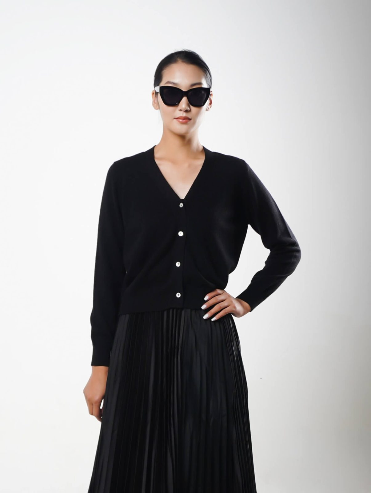 Cashmere blend - front view | Avant Cashmere