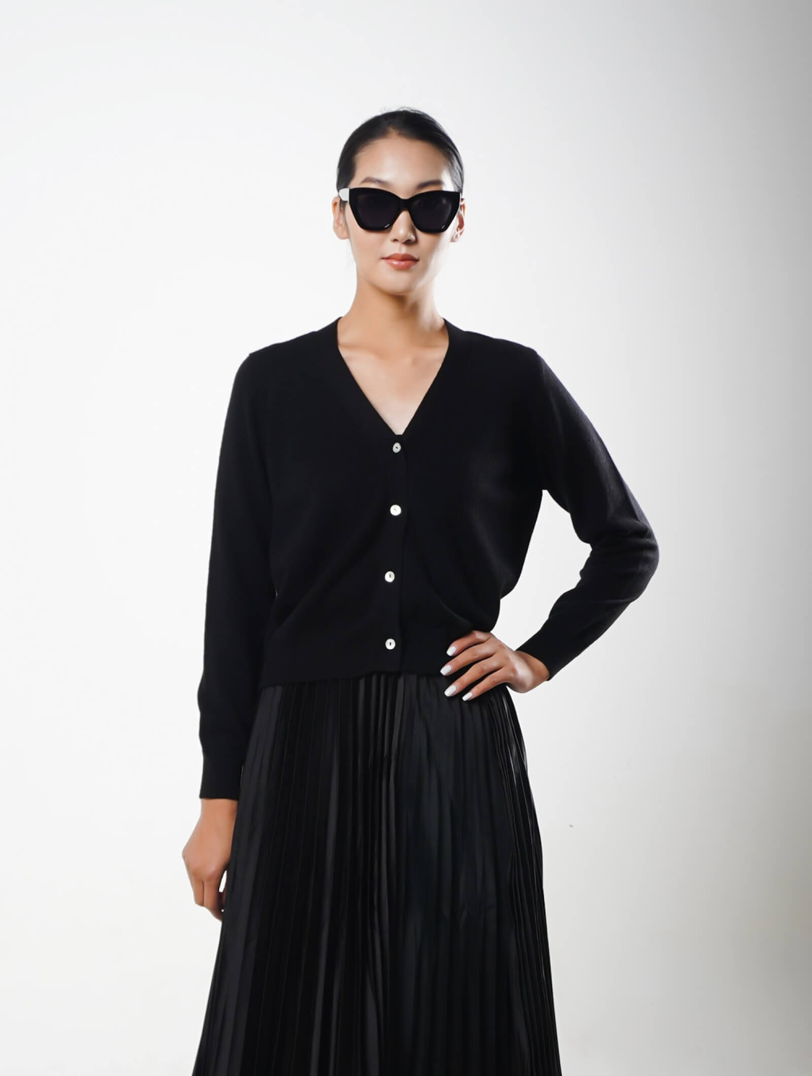 Cashmere blend - front view | Avant Cashmere