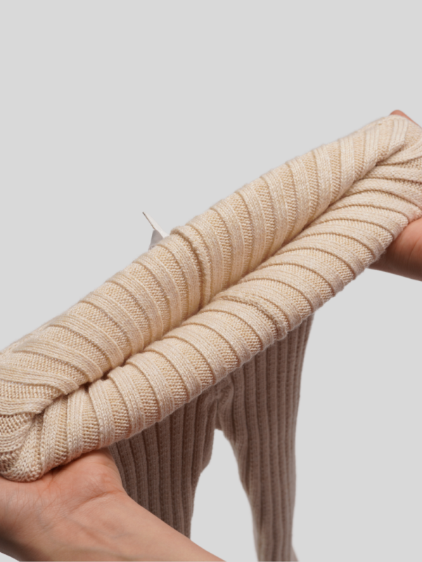 Striped wool blend for kids - packaging | Avant Cashmere