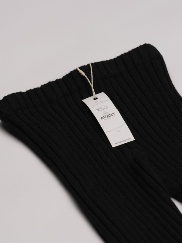 Striped wool blend for kids - close-up texture | Avant Cashmere
