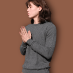 Cashmere blend for men - front view | Avant Cashmere