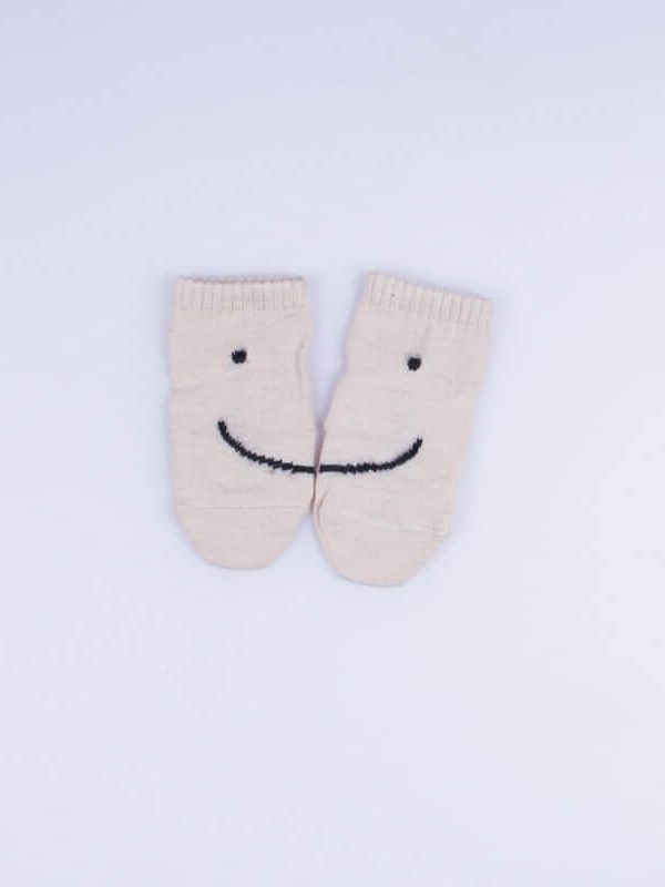 Wool blend socks - back view | Avant Cashmere