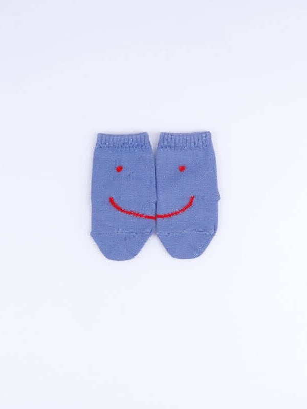 Wool blend socks - detail view | Avant Cashmere