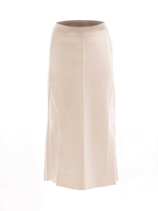 Cotton pencil skirt - Image 2