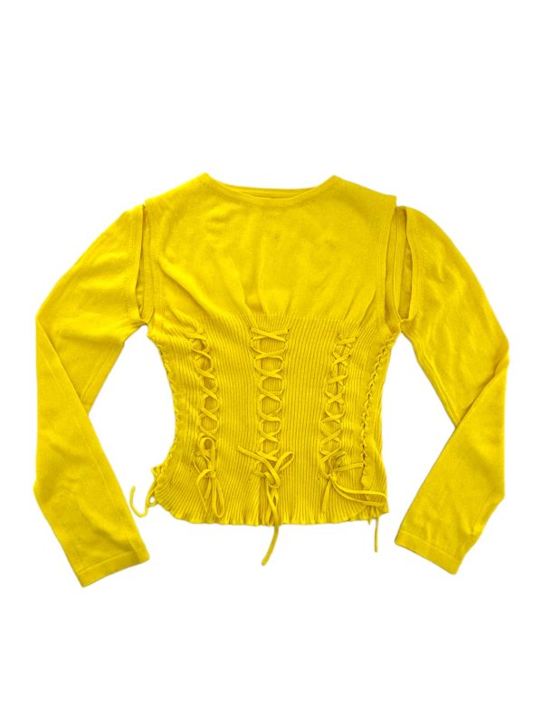 Cotton knit sweater - Image 3