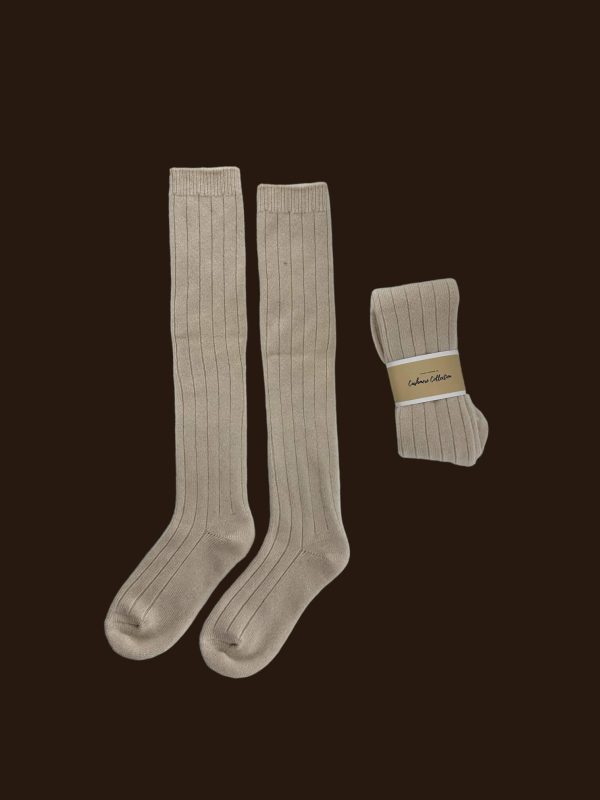 Cashmere long socks - Image 1