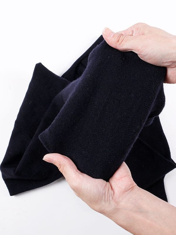 Wool blend leggings for women - detail view | Avant Cashmere