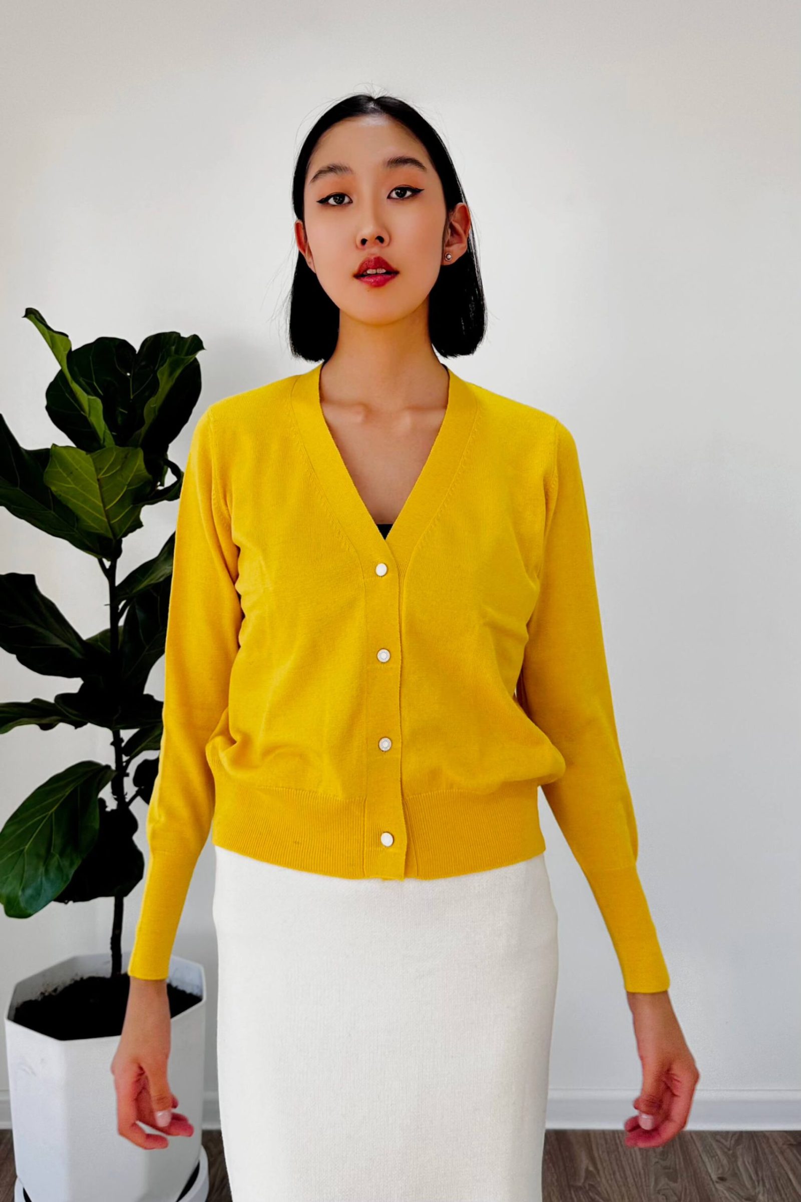 Pastel wool blend for women - close-up texture | Avant Cashmere