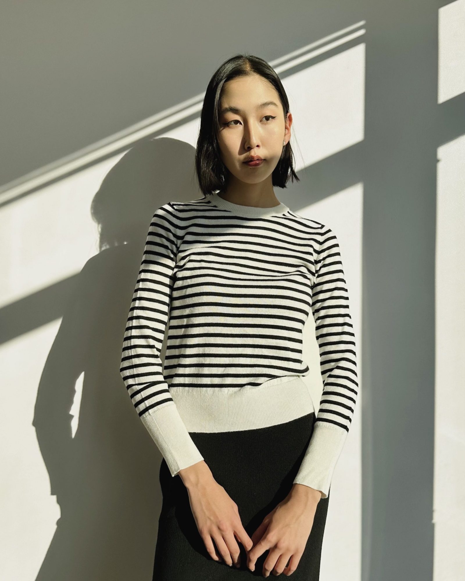 Pastel wool blend for women - front view | Avant Cashmere