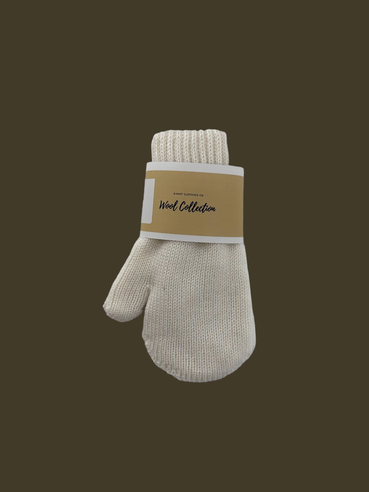 Wool blend gloves - close-up texture | Avant Cashmere