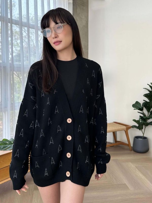 Jacquard cardigan /A/ - Image 7