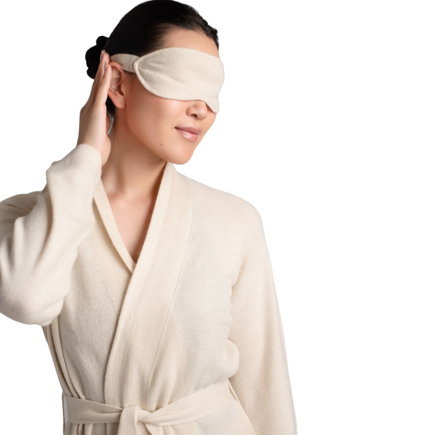 100% Mongolian cashmere for women - detail view | Avant Cashmere