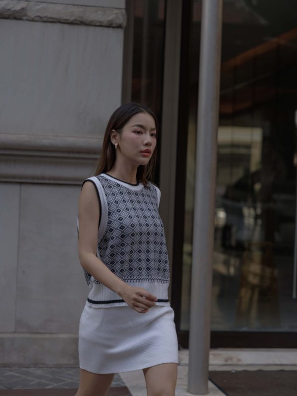 Pattern vest set - Image 5