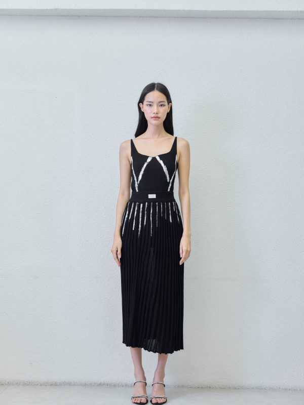 Flared skirt / foil / - Image 1