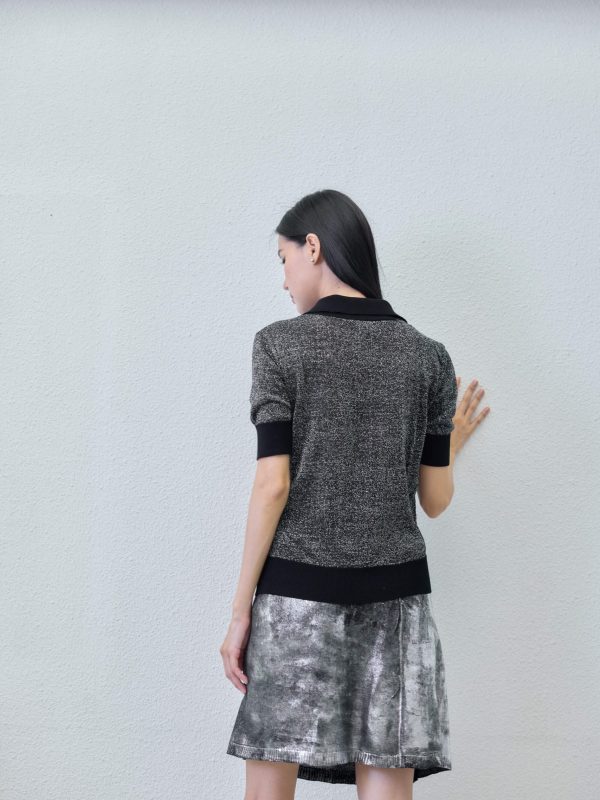 Black t-shirt (shimmer) - Image 3