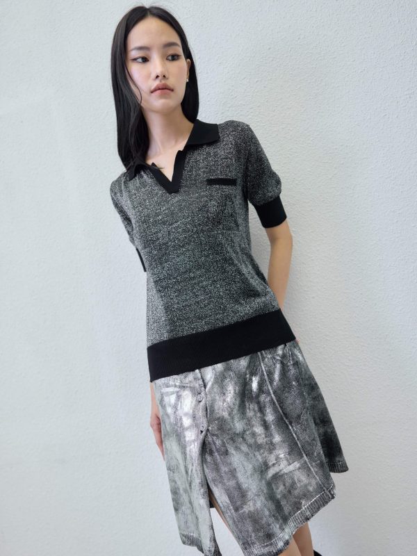 Black t-shirt (shimmer) - Image 2