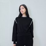 Shirt in black - front view | Avant Cashmere