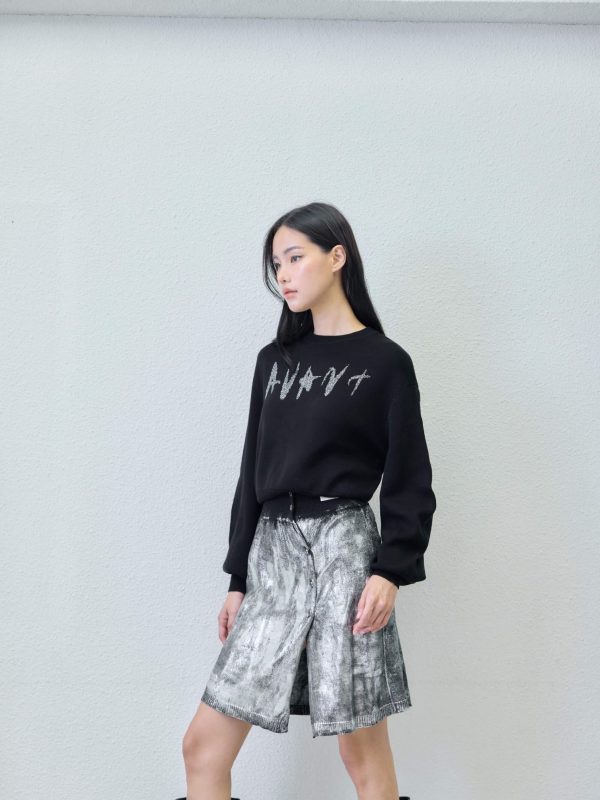 Mini skirt / full foil / - Image 4