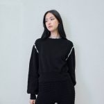 Shirt in black - front view | Avant Cashmere