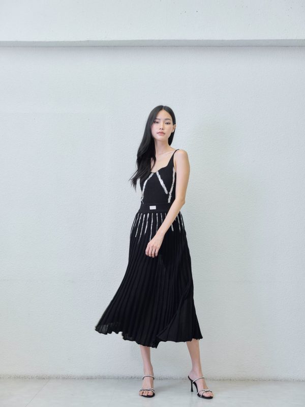 Striped - back view | Avant Cashmere