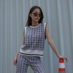 Jacquard wool blend for women - front view | Avant Cashmere