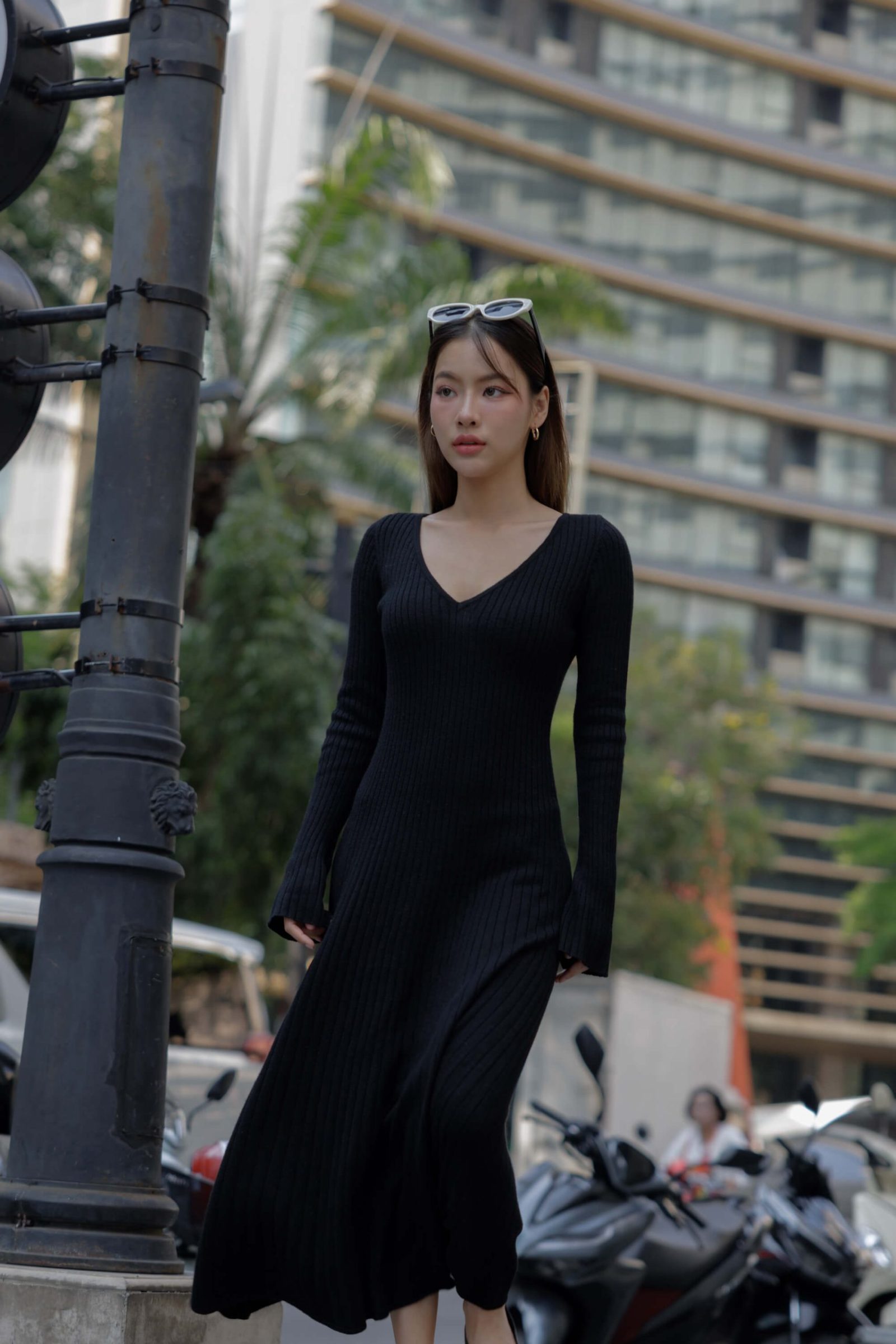 Wool blend dress for women - packaging | Avant Cashmere