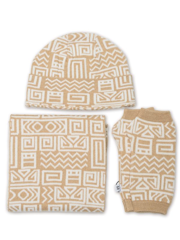 Aztec hat scarf 3 pairs - Image 5