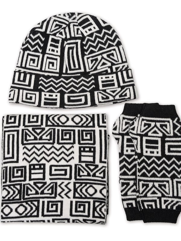 Aztec hat scarf 3 pairs - Image 4