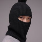 100% Mongolian cashmere balaclava for women - front view | Avant Cashmere