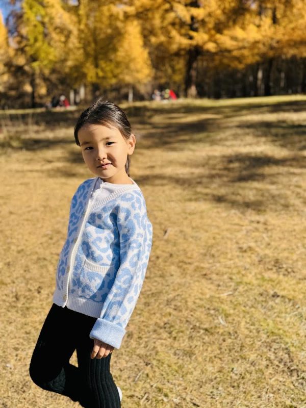 Children's cardigan /patterned/ kids cardigan/print/ - Image 1