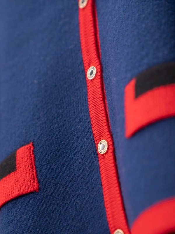 Гурван өнгийн товчтой кардиган/Three-tone buttoned cardigan/ - Image 7