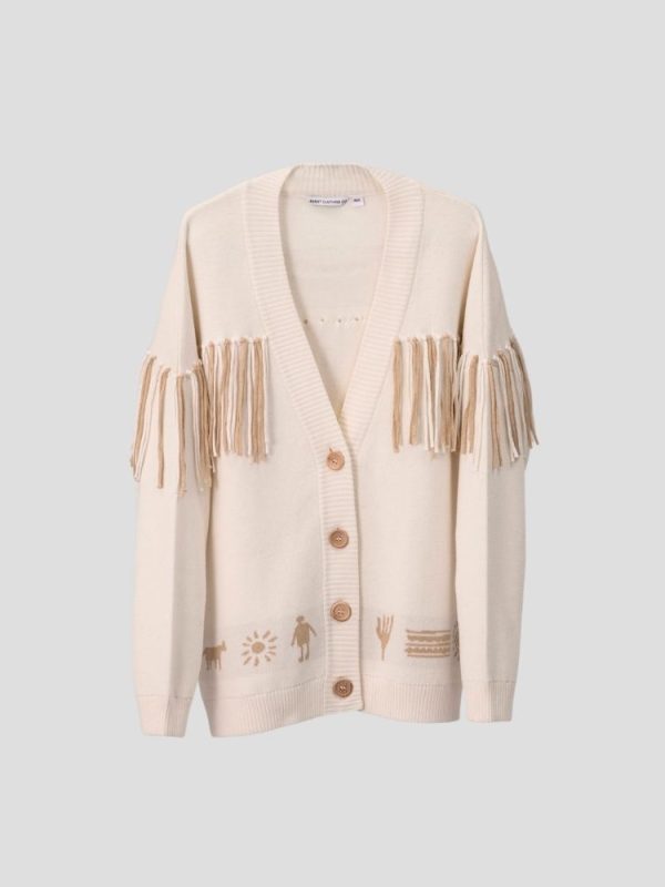 Азтек Эртний хээтэй сул өмсгөлтэй кардиаг /Aztec ancient symbols Oversized Cardigan/ - Image 7