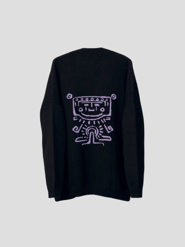 Aztec Spirit Oversized Cardigan - Image 5