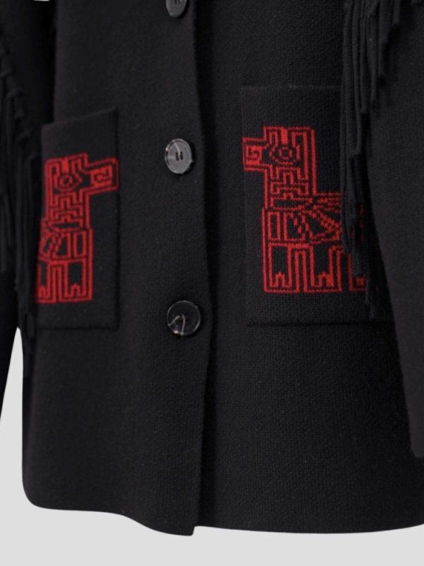 Азтек алпака- цацагтай хүрэм /AVANT Wool Fringed Jacket/ - Image 4