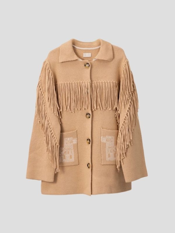 Азтек алпака- цацагтай хүрэм /AVANT Wool Fringed Jacket/ - Image 5