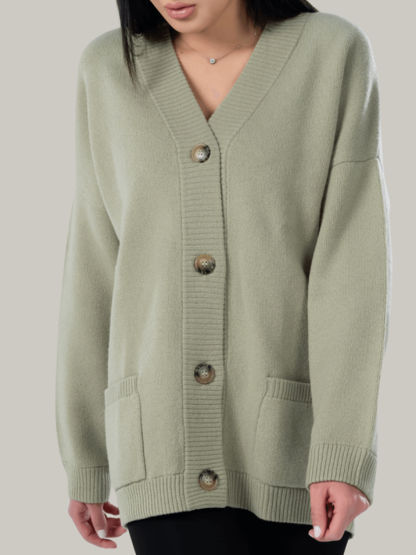 Жакартан сүлжээстэй кардиган /Pastel new/ - Image 3